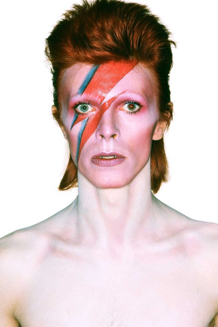 Retrato artístico inspirado en David Bowie 2